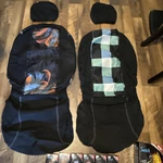 Universal Car Seat Covers W 8 Interchangeable Designs And 2 Head. Fixed Price $20.00.