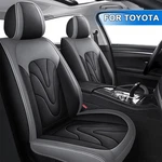 For Toyota RAV4 Camry Corolla Car Seat Cover 5 Waterproof Pu Leather Set. Fixed Price $74.99.