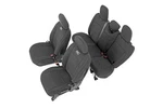 Rough Country Front/rear Seat Covers Black For 18-24 Wrangler Jl 4DR 91012. Fixed Price $249.95.