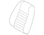 Genuine Ford Mustang 2010-2012 Seat Back Cover Passenger Side AR3Z-7664416-HB. Fixed Price $213.29.