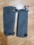 03 04 05 Porsche Cayenne Turbo 955 Suede Sunvisors Set. Fixed Price $129.99.