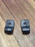 05-11 Mercedes-benz SLK350 Sun Visor Clip Set Of 2 Black Oem. Fixed Price $37.05.