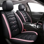 5 Seat Car Covers Full Set Pu Leather Waterproof Front Rear Suv Sedan Cushion. Fixed Price $119.99.