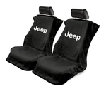 Seat Armour 2 Piece Front Car Covers For Jeep Letters - Black Terry Cloth. Fixed Price $73.95.