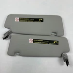 2006-2013 Audi A3 8P Sun Visor Pair Left Driver Right Passenger Gray Oem. Fixed Price $69.00.