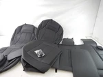 Coverado Rear Seat Covers SCU003 Faux Leather Back Velcro-adjusted Universal Fit. Fixed Price $97.69.