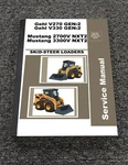 Mustang 2700V 3300V NXT2 Skid Steer Loader Shop Service Repair Manual 50950192. Fixed Price $125.54.