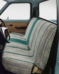 West Coast Auto Car Seat Covers, Baja Saddle Blanket Full Size, Green. Fixed Price $60.61.