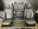 2022 Alfa Romeo Stelvio Set Of Power Front & Rear Black Leather Seats D7XX. Fixed Price $900.00.