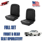 Front And Rear Upholstery Black 1966 Mustang Coupe Free Shipping. Fixed Price $576.60.