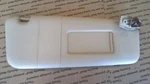 04-10 Bmw E60 E61 Vinyl Sunvisor Mirror Illuminated Right Tan Beige 51167122870. Fixed Price $15.00.