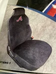 Atlanta Braves Mlb Fremont Die Seat Cover Black W/ Embroider Logo (set Of 2). Fixed Price $59.99.