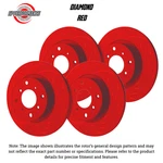Sp Performance KT-FRR-D-R-008708 Diamond Red Rotors 06-10 Jeep G.c. SRT8. Fixed Price $613.57.