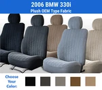 Plush Velour Seat Covers For 2006 Bmw 330I. Fixed Price $205.00.