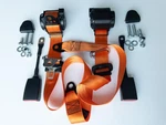New Automatic 3-POINT Mercedes 113, Pagoda Seatbelt- Orange. Fixed Price $161.93.