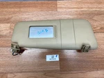 04-10 Oem Bmw E60 530I 545I 550I Front Right Interior Sun Visor Beige 77K *. Fixed Price $39.95.