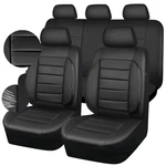 Car Pass Leather Seat Covers Full Set Universal Fit, All Black. Fixed Price $117.89.
