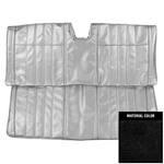 New Rear Bench Seat Cover Black Pui Fits Chevrolet Impala 65BSN10C. Fixed Price $409.49.