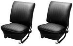 65-67 Vw Bug Sedan Upholstery For Original Seat, Front & Rear, Basketweave Black. Fixed Price $224.95.