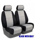 Coverking Neosupreme Custom Fit Front & Rear Seat Covers For 2015 Honda Civic. Fixed Price $200.00.