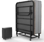 Portable Folding Memory With Foam Mattress Rollaway Cot Guest Daybed. Fixed Price $129.95.