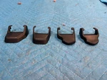 Oem Lexus SC430 Front Passenger's Seat Track Covers Black 4PC Set 2002-2010. Fixed Price $40.00.