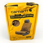 Carhartt RS1433 Brown Quick Fit Nylon Duck Bucket Seat Cover - Damaged Box. Fixed Price $44.99.