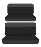 Fits 1950 Chevy Fleetline 4 Door Sedan Front And Rear Bench Seat Covers. Fixed Price $159.99.