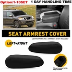 Fit 2004-2015 Titan Nissan Seat Armrest Pu Leather Replacement Cover Black 2-20X. Fixed Price $161.49.