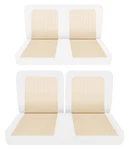 Fits 1964 Amc Rambler Classic 660 Front 50-50 Top And Rear Bench Seat Covers. Fixed Price $159.99.