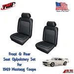 Front & Rear Seat Upholstery For 1969 Mustang By Tmi Made In The Usa! Ships Free. Fixed Price $576.60.
