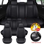 For Honda Pilot Leather Car Covers 5-SEAT Front&rear Cushion Full Set Pad. Fixed Price $79.99.