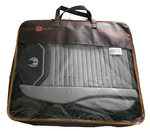 Oasis Auto OS-008 Universal Fit For Suv, Sefaux Leather Front L&r Seat Cover Blk. Fixed Price $165.99.