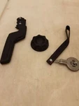 Jeep Jl Wrangler Driver Seat Handles Strap Rubicon Red Stitching 128243. Fixed Price $79.99.