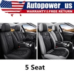 For Chevrolet Silverado Gmc 1500 Seat Cover Leather Full Set Front Rear Cushion. Fixed Price $68.99.