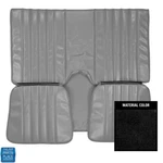 1980 Camaro Rear Seat Covers Upholstery Black Vinyl - New. Fixed Price $299.99.