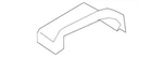 Genuine Ford Expedtion 2007-2014 Left Right Seat Track Cover 7L1Z-7861748-BA. Fixed Price $10.52.