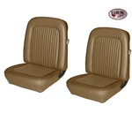 Front Bucket Seat Upholstery 1968 Mustang Coupe Nugget Gold - Made By Tmi In Usa. Fixed Price $513.12.