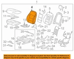Gm Oem 95-19 Acadia Seats Tracks Driver Components-seat Back Cover 84559458. Fixed Price $343.82.