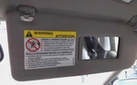 2002 Audi A6 Oem Right Hand Passengers Side Sun Visor Gray 2000-2004. Fixed Price $179.19.