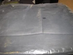 New Oe Saab 9-3 B02 Charcoal Leather Right Rear Seat Back Cover 12773177 08-12. Fixed Price $110.00.