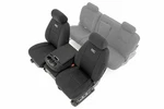 Rough Country Gm Neoprene Front Seat Covers Black 07-13 1500 11-13 2500. Fixed Price $147.95.
