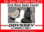 Genuine Oem Honda Odyssey Lx 2ND Row Seat Cover 2018 2020 (08P32-THR-110A). Fixed Price $253.16.