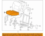 Gm Oem 16-19 Sierra 1500 Seats Tracks Rear Components-seat Cover 84550039. Fixed Price $141.29.
