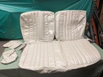 New 1968 Chevelle Front Bench Seat Covers White W/headrest Camino. Fixed Price $224.99.