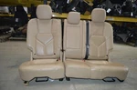 2011-2014 Porsche Cayenne Rear Second 2ND Row Seat Leather Tan Set Oem. Fixed Price $475.00.