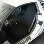 SR1 Performance C6 Corvette Seat Covers Set Of 2 - Stretch Satin Black. Fixed Price $109.99.