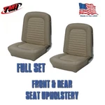 1966 Mustang Fastback Front & Rear Seat Upholstery Parchment - Tmi. Fixed Price $615.19.