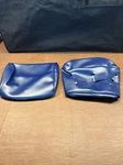Distinctive Industries 1968-69 A-body Front Bench Seat Headrest Covers Dk Blue. Fixed Price $45.00.