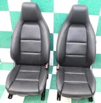 18' CLA250 Black Leather Power Heated Dual Memory Front Bucket Seats Pair 2X Wty. Fixed Price $722.94.